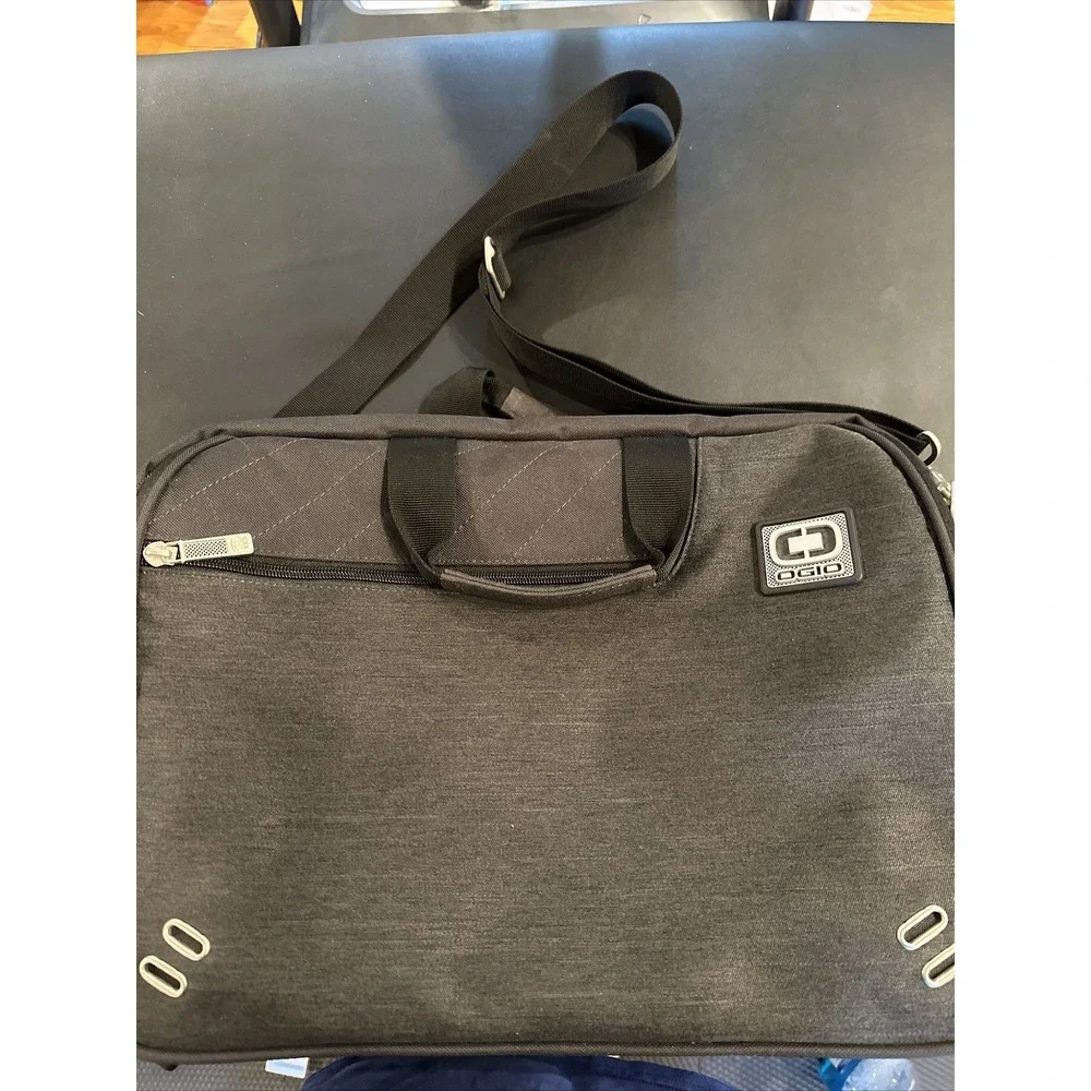 Ogio Heavy Duty Laptop Computer Bag, Dark Charcoal / Black, NWOT